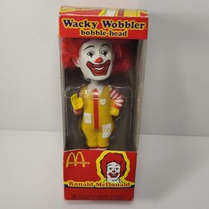 2006 Funko Ronald McDonald McDonalds Wacky Wobbler Bobble-head Figure PVC 6"